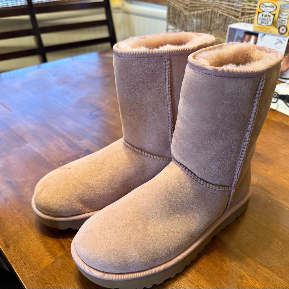 Ugg Classic SoftPink Suede Boots